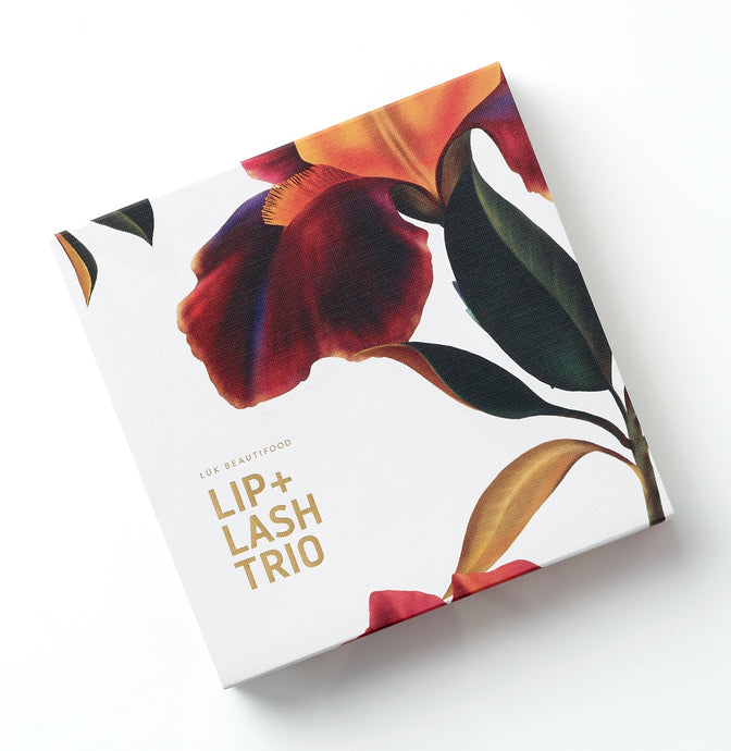 Lip & Lash Trio - Black Tea + Tea Rose + Caramel Kiss