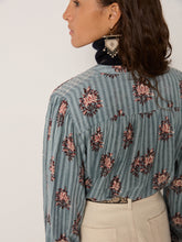 Load image into Gallery viewer, Omara Blouse - Cerulean Mist
