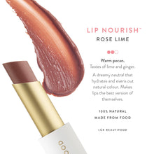 Load image into Gallery viewer, Lip Nourish™ Sheer Lipstick - Rose Lime