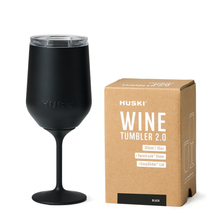 Load image into Gallery viewer, Huski Wine Tumbler 2.0 - Black