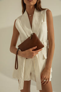 Cassie Clutch Classic Maple