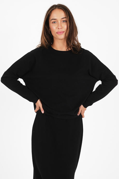 Wildfire Long Sleeve Tee Black