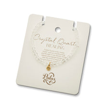Load image into Gallery viewer, Crystal quartz healing gem bracelet