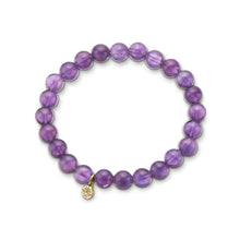 Load image into Gallery viewer, Amethyst energy gems bracelet