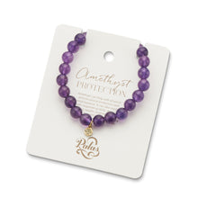 Load image into Gallery viewer, Amethyst energy gems bracelet