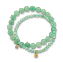 Load image into Gallery viewer, Aventurine energy gems bracelet