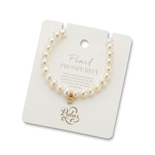 Load image into Gallery viewer, Pearl energy gems bracelet