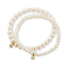 Load image into Gallery viewer, Pearl energy gems bracelet