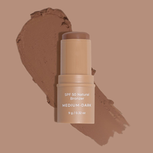 Load image into Gallery viewer, SPF 50 Natural Bronzer: Light-Medium