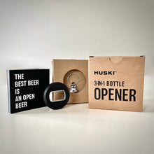 Load image into Gallery viewer, Huski 3-in-1 Bottle Opener Keyring