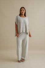 Load image into Gallery viewer, Ladder Shortsleeve Pullover Silver Haze