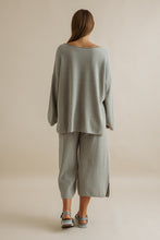 Load image into Gallery viewer, Retreat Cotton Twist Pullover Thyme Combo