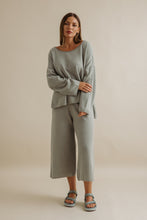 Load image into Gallery viewer, Retreat Cotton Twist Pant Thyme Combo