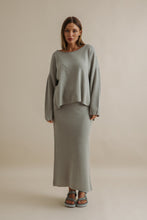 Load image into Gallery viewer, Retreat Cotton Twist Skirt Thyme Combo
