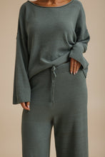 Load image into Gallery viewer, Retreat Cotton Twist Full Length Pant Rainforest