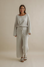 Load image into Gallery viewer, Retreat Cotton Twist Full Length Pant Silver x Salt