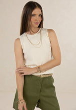 Load image into Gallery viewer, Collette Tank Cream