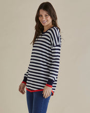 Load image into Gallery viewer, Sophie Knit Jumper Monochrome Stripe