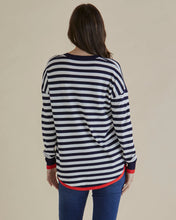 Load image into Gallery viewer, Sophie Knit Jumper Monochrome Stripe