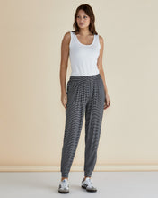 Load image into Gallery viewer, Paris Pant Charcoal Stripe
