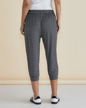 Load image into Gallery viewer, Tokyo 3/4 Pant Charcoal Stripe