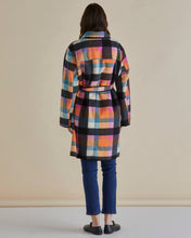 Load image into Gallery viewer, Ellie Coat Rainbow Check
