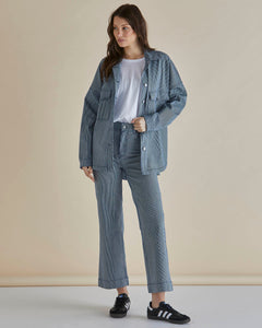 Willow Pinstripe Wide Leg