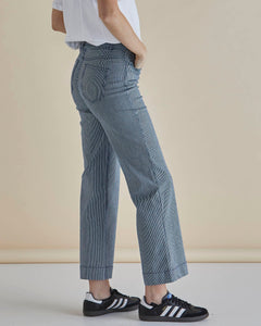 Willow Pinstripe Wide Leg