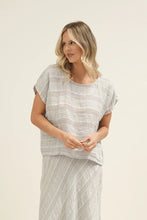 Load image into Gallery viewer, Carina Box Top Lemon Sorbet Multi Stripes