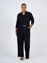 Load image into Gallery viewer, Billie Bamboo Wide Leg Dress Pant - Black