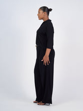 Load image into Gallery viewer, Billie Bamboo Wide Leg Dress Pant - Black