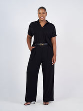 Load image into Gallery viewer, Billie Bamboo Wide Leg Dress Pant - Black