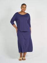 Load image into Gallery viewer, Camila Bamboo Top Blue
