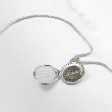 Load image into Gallery viewer, Chara Locket in Silver