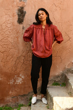 Load image into Gallery viewer, Luna Blouse Rust