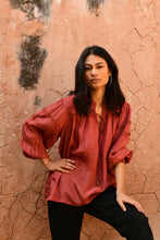 Load image into Gallery viewer, Luna Blouse Rust