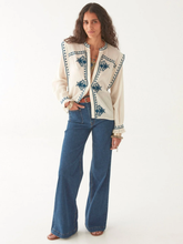 Load image into Gallery viewer, Daisy Twist Philippa Blouse Panna Cotta