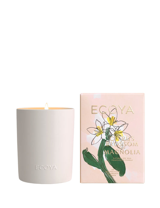Ceramic Candle - Citrus Blossom & Magnolia