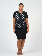 Load image into Gallery viewer, Janis Short Sleeve Bamboo T-Shirt - Polka Dot