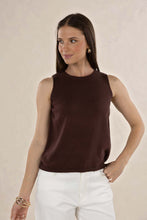 Load image into Gallery viewer, Collette Tank Chocolate