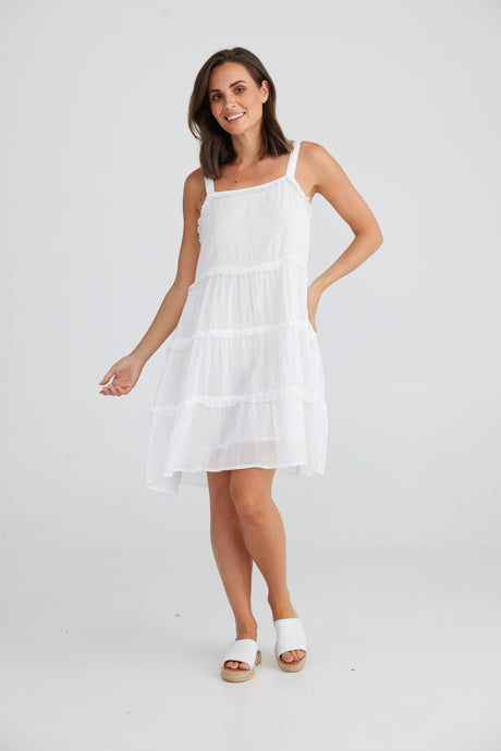 Havana Dress - White