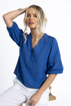 Load image into Gallery viewer, Nixie Blouse Royal Blue