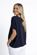 Load image into Gallery viewer, Lush Top Navy
