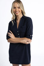 Load image into Gallery viewer, Leni Shirt Dress - Navy