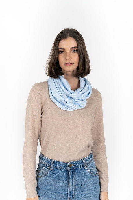 Simple Snood Powder Blue
