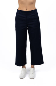 Margot Drill Pant Deep Navy