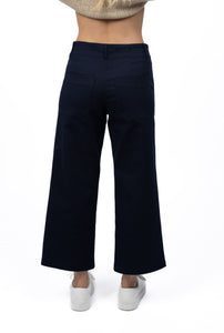 Margot Drill Pant Deep Navy