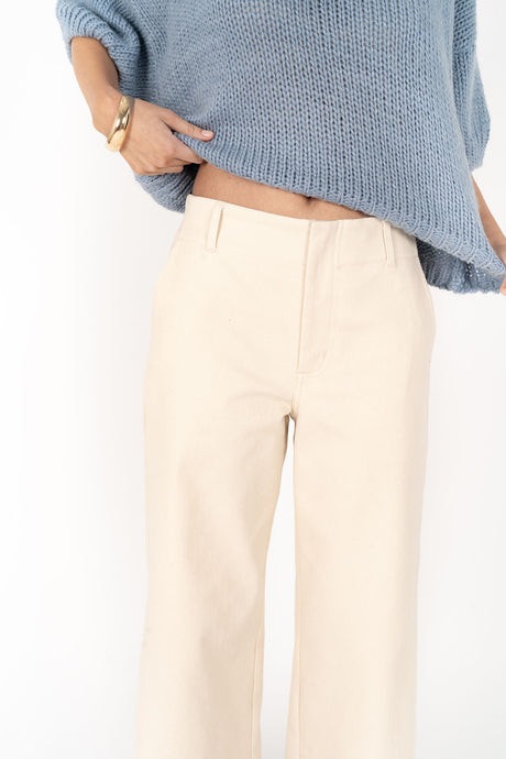 Margot Drill Pant Sand