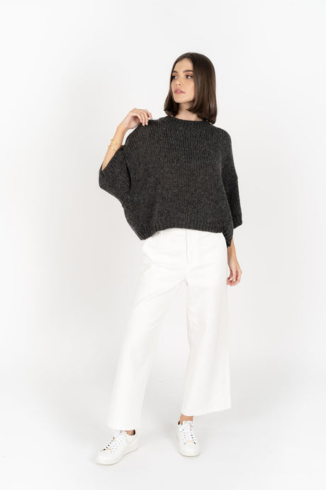 Margot Drill Pant Ivory