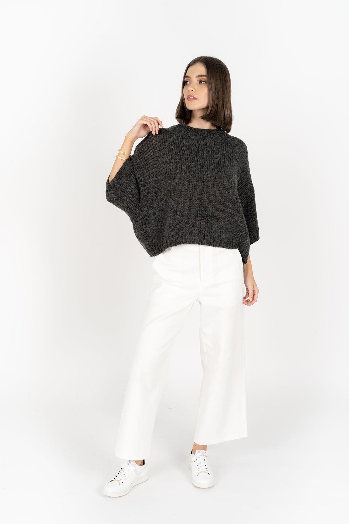 Margot Drill Pant Ivory